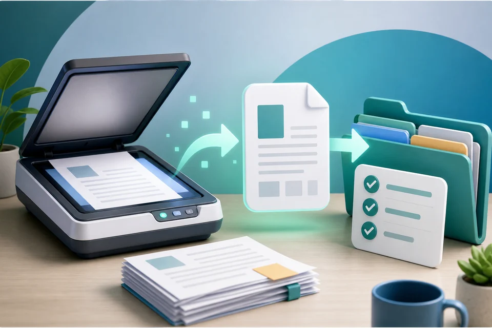 Numériser et classer des documents PDF
